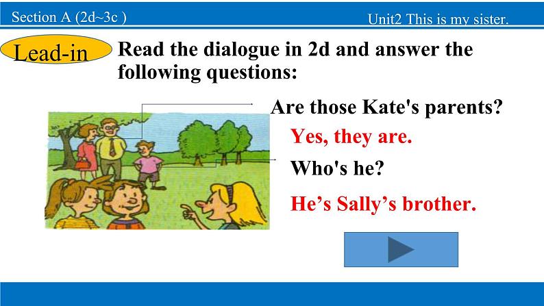 Section A (2d~3c )第4页