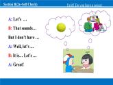 【新版】人教版初中英语七上Unit 5 Do you have a soccer ball_ Section B课件+音频（31+25+23+33张PPT）