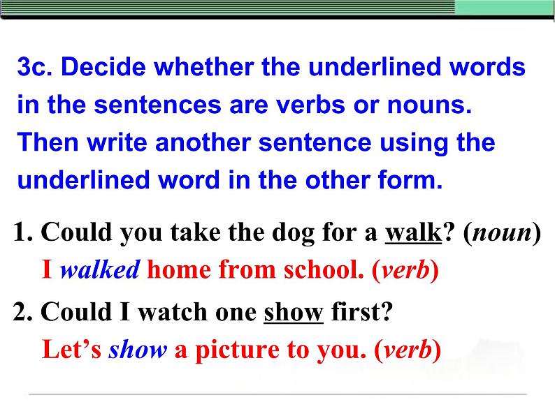 Unit 3 Could you please clean your room？Section A 2课件PPT08