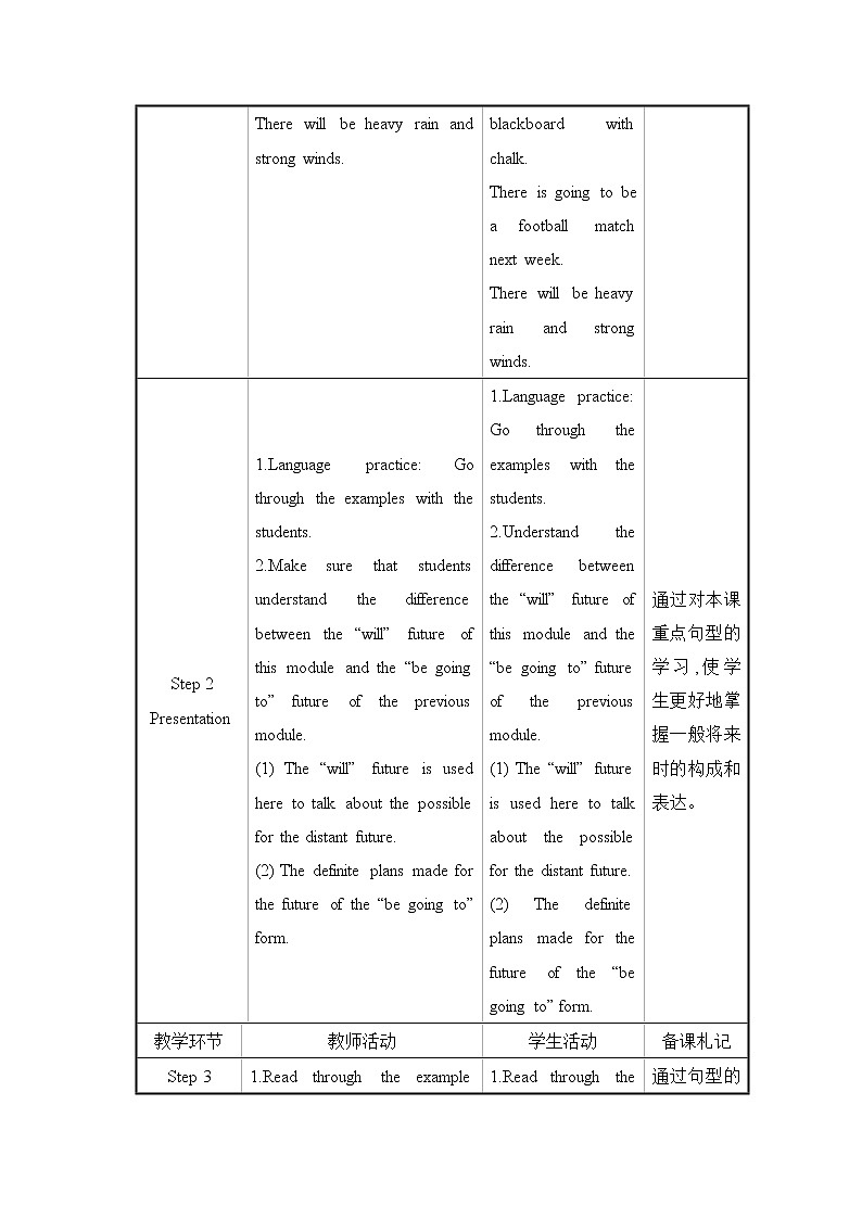 外研版英语七年级下册——Module 4 Unit 3【课件+教案】02