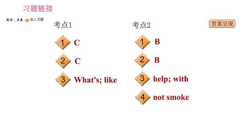 人教版七年级下册英语 Unit7 习题课件02