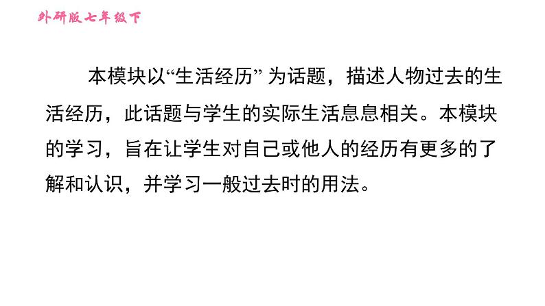 外研版七年级下册英语 Module 9 写作能力提升练 习题课件第2页