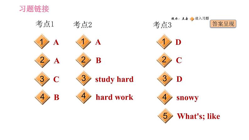 人教版七年级下册英语 Unit7 习题课件02