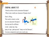翼教版八年级下册——Lesson 36 Classroom Olympics课件PPT