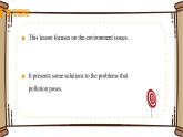 翼教版八年级下册——Lesson 44 Environment Clubs课件PPT
