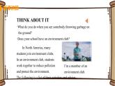翼教版八年级下册——Lesson 44 Environment Clubs课件PPT