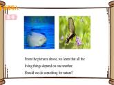 翼教版八年級下冊——Lesson 47 Connected to Nature課件PPT