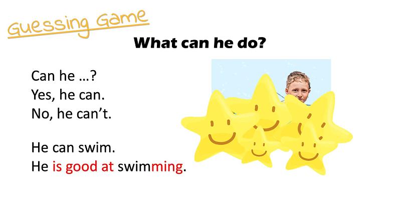 初中英语七年级2-Unit 1 Can you play the guitar-  课件第5页