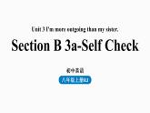 人教八上Unit3第五课时（SectionB3a-Self Check）课件PPT