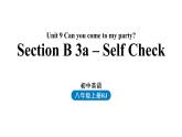 人教八上Unit9第五课时（SectionB3a-Self Check）课件PPT
