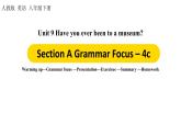 人教英语八下Unit9第三课时（SectionA Grammar Focus-4c）课件PPT