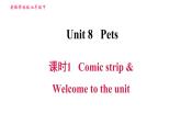 牛津譯林版七年級(jí)下冊(cè)英語(yǔ) Unit8 課時(shí)1 Comic strip & Welcome to the unit 習(xí)題課件