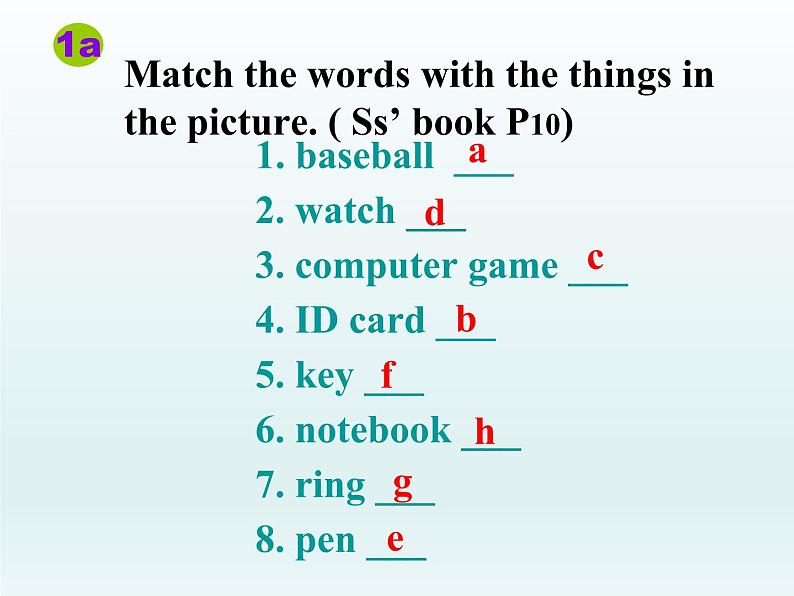 Unit 3 Is this your pencil Section B-P3（课件 共14张）第4页