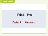 译林版七年级下册英语 Unit8 Period 4 Grammar 习题课件
