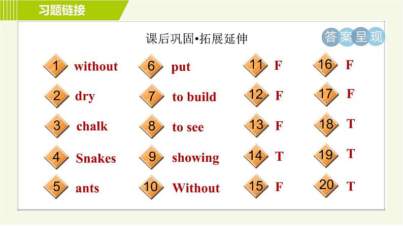 译林版七年级下册英语 Unit5 Period 5 Integrated skills & Study skills 习题课件03