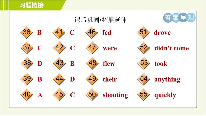 译林版七年级下册英语 Unit5 Period 5 Integrated skills & Study skills 习题课件05