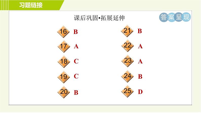 译林版七年级下册英语 Unit3 Period 4 Grammar 习题课件04