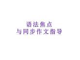 【语法焦点与同步作文指导】新目标九年级英语 Unit 10 You're supposed to shake hands（共10张PPT）