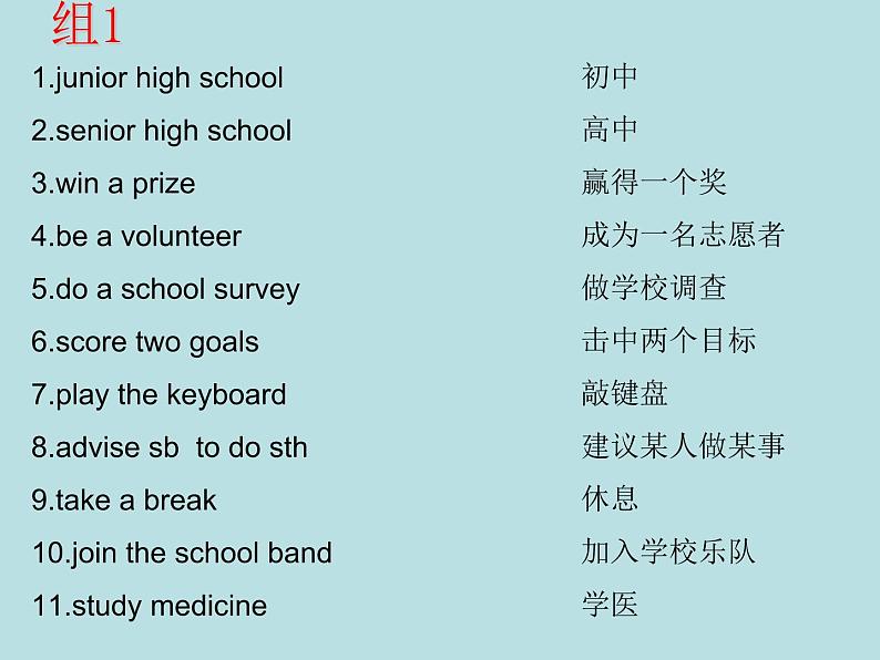 人教版新目标九年级词型转换及短语复习整理Unit14课件PPT第2页