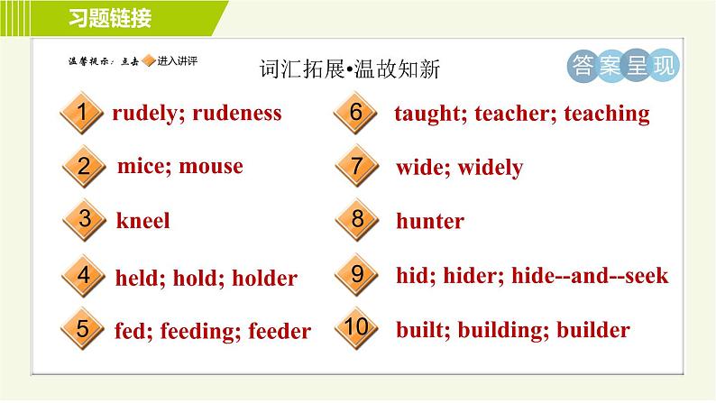 译林版七年级下册英语 Unit8 Period 6 Task & Self­assessment 习题课件第2页