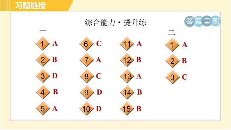 人教版八年级下册英语 Unit6 Period 5 Section B (2a－2e) 习题课件第4页