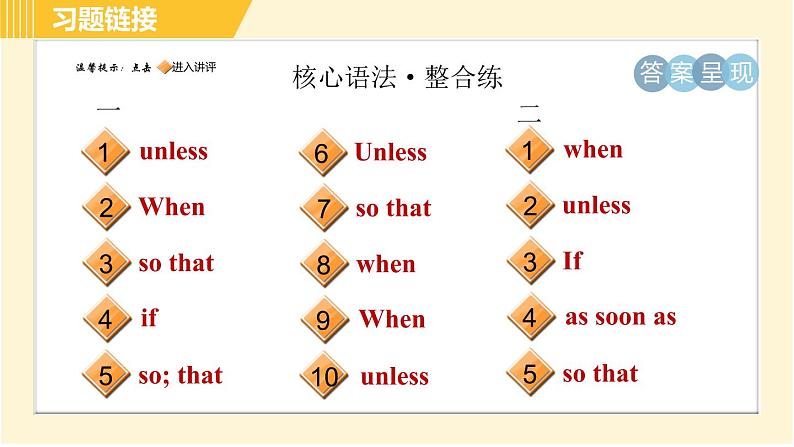 人教版八年级下册英语 Unit6 Period 3 Section A Grammar Focus 习题课件02