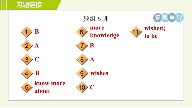 冀教版七年级下册英语 Unit8 Lesson 46 习题课件03