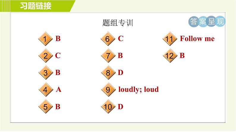 冀教版七年级下册英语 Unit5 Lesson 25 习题课件第3页