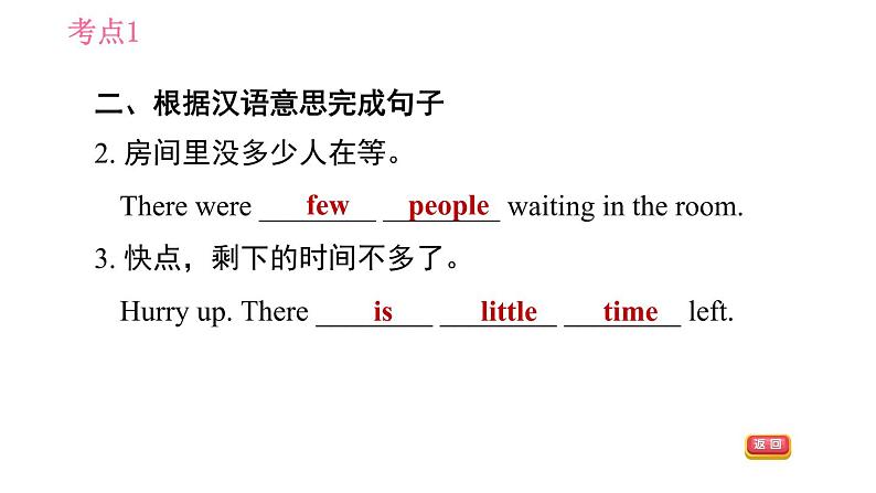 牛津译林版七年级下册英语 Unit5 中考考点专练 习题课件第6页