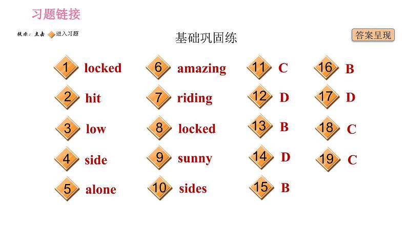 牛津译林版七年级下册英语 Unit6 课时3 Reading II 习题课件第2页