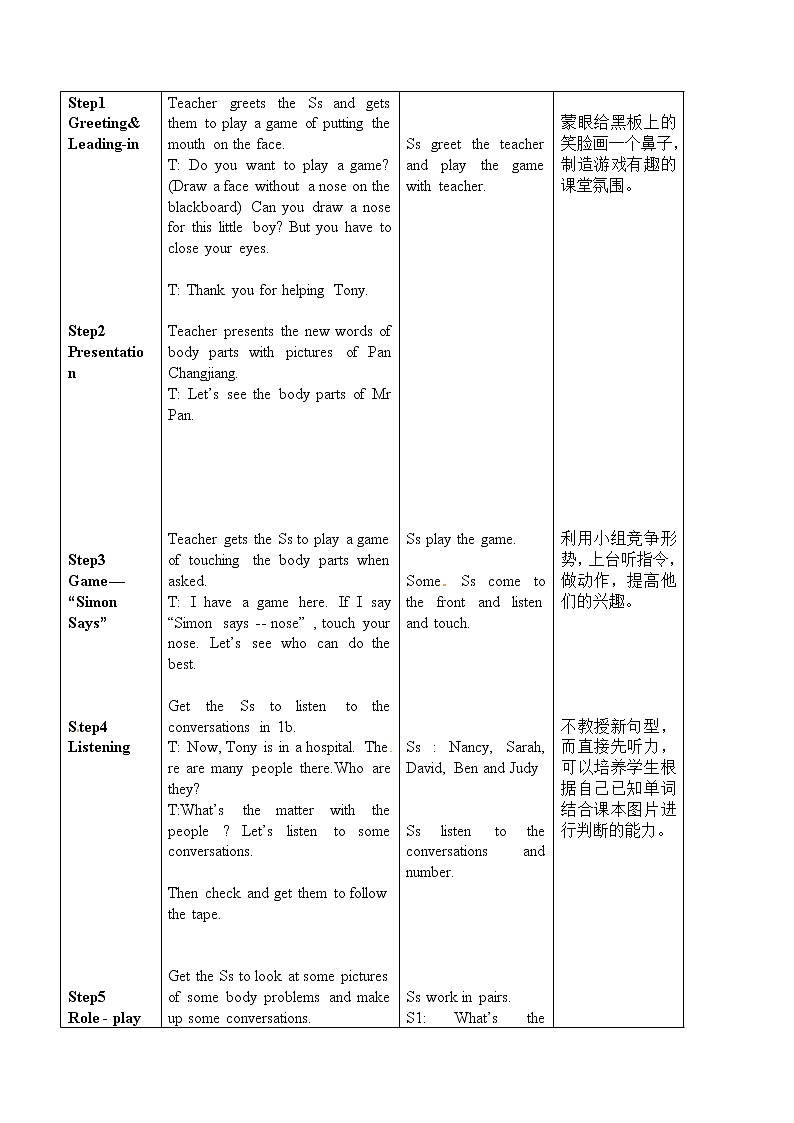 人教版八年级英语下册集体备课全套教案（40份）02