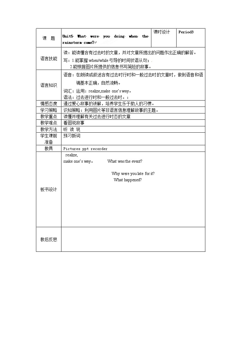 人教版八年级英语下册集体备课全套教案（40份）01
