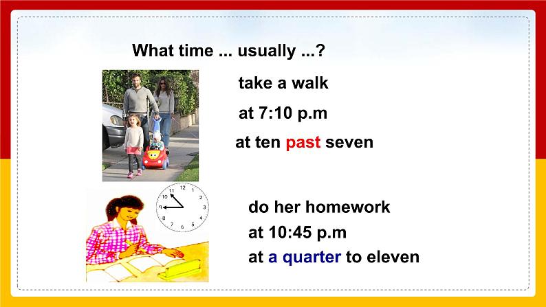 Unit 2 What time do you go to school Section B (1a—2c)（课件+教案+练习+学案）06