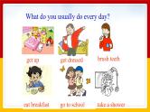 Unit 2 What time do you go to school Section A (1a—1c)（课件+教案+练习+学案）