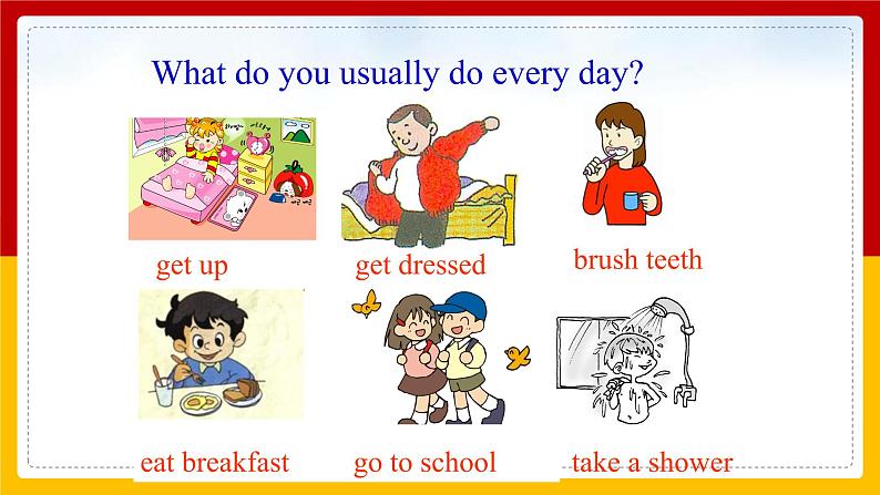 Unit 2 What time do you go to school Section A (1a—1c)第3页
