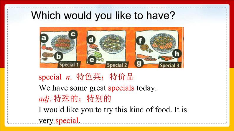 Unit 10 I'd like some noodles. Section A (1a-1c)（课件+教案+练习+学案）06