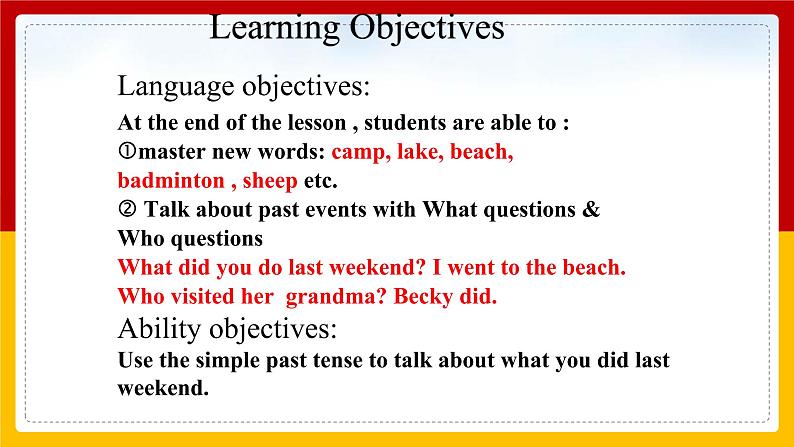 Unit 12 What did you do last weekend Section A (1a-1c)（课件+教案+练习+学案）03