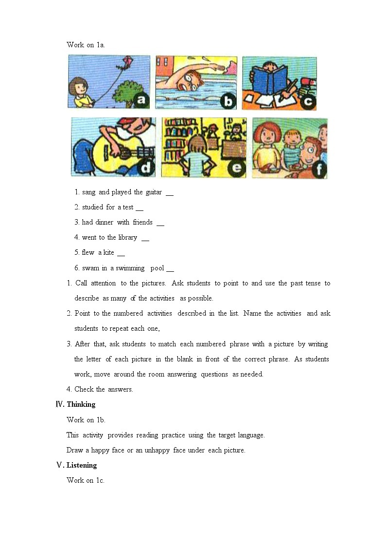 Unit 12 What did you do last weekend Section B (1a-2c)（课件+教案+练习+学案）02