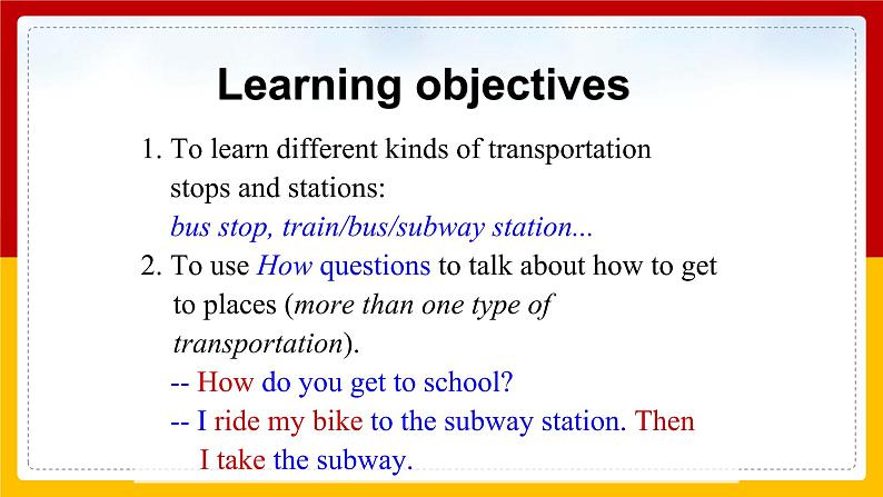 Unit 3 How do you get to school Section B (1a—2c)（课件+教案+练习+学案）04