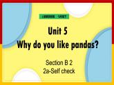 Unit 5 Why do you like pandas Section B (3a-Self Check)（课件+教案+练习+学案）