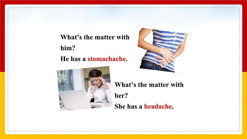 Unit 1 What’s the matter_Period 2(Section A 3a-3c)（课件+教案+练习+学案）03