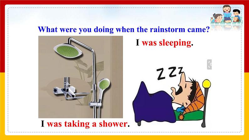 Unit 5 What were you doing when the rainstorm came？Period 3（Section A 4a-4c）（课件+教案+练习+学案）02