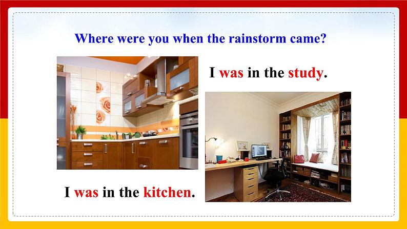 Unit 5 What were you doing when the rainstorm came？Period 3（Section A 4a-4c）（课件+教案+练习+学案）06