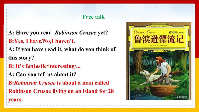 Unit 8 Have you read Treasure Island yet Section A 3a-3c（课件+教案+练习+学案）03