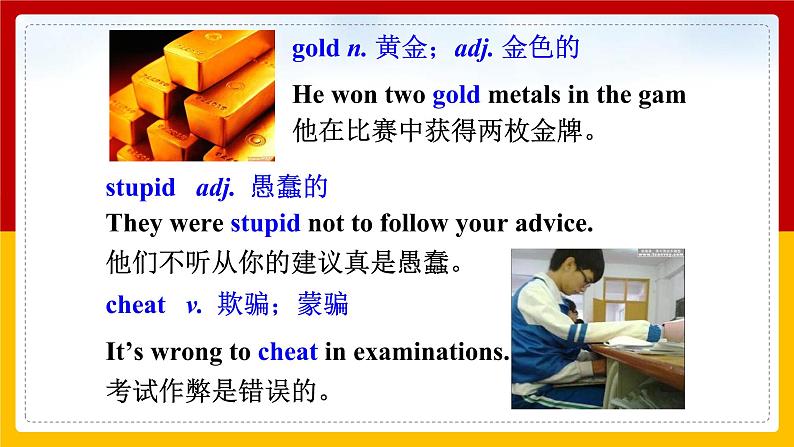 Unit 6 An old man tried to move the mountains. Period 4(Section B 1a-2e)（课件+教案+练习+学案）08