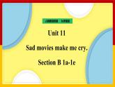 Unit 11 Sad movies make me cry. Section B 1a-1e 课件+教案+练习+学案