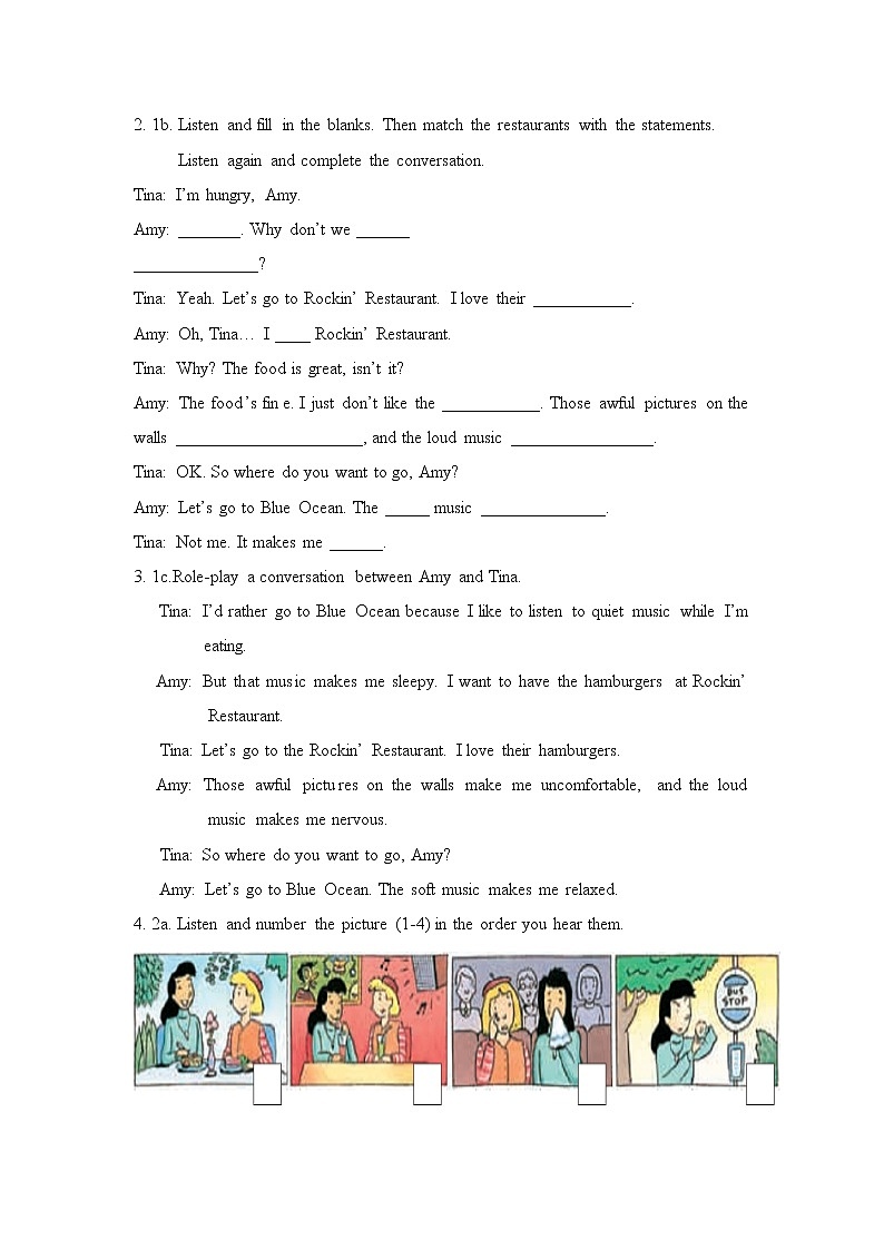 Unit 11 Sad movies make me cry Section A 1（课件+教案+练习+学案）02