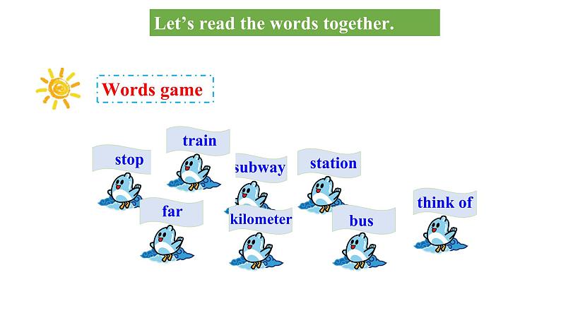 人教新目标七年级英语下册--Unit 3 How do you go to schooll Section B 1a-1e 优质课件+ 音频04