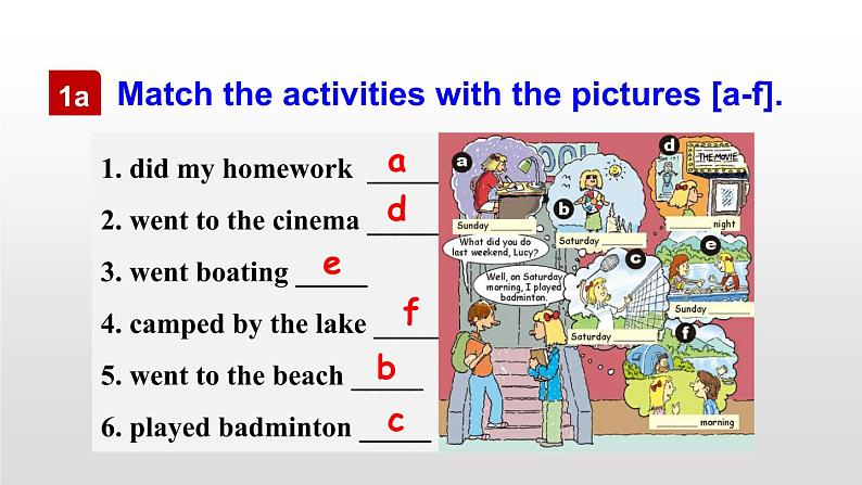 Unit 12 What did you do last weekend 【教学课件+教案+导学案+-知识点总结+教材听力原文及译文+课文及单词录音+练习题】08