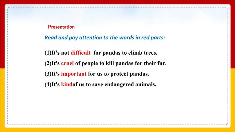 Unit5 Save the endangered animals Period 3 Grammar课件PPT05